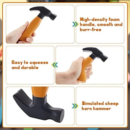 Zhanmai 2 Pcs Toy Foam Hammer, Classroom Educational Toy, Black - Image 4
