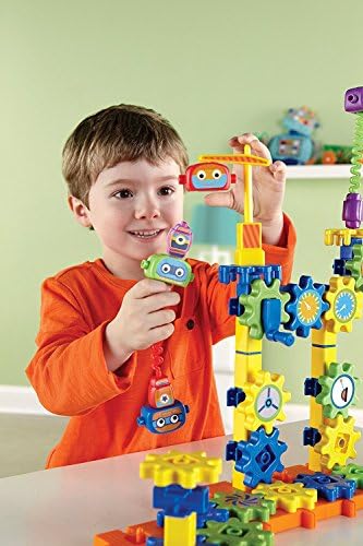 Learning Resources Gears Robot Factory - Building Toys for Kids Ages 4-8, Toddler STEM Toys and Toy Building Sets, Hands-On Educational Construction & Engineering Set for Toddlers - Image 6