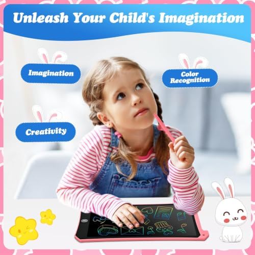 EooCoo 10 Inch LCD Writing Table for Kids, Drawing Pads 2 Pack - Image 2