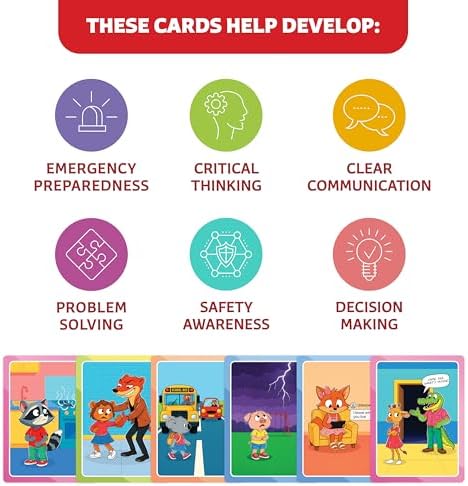 Who What Why Safety Conversation Cards for Kids, SEL Game, Ages 4+ - Image 6