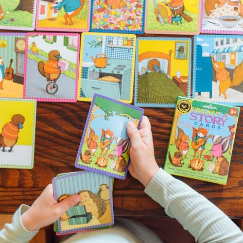 eeBoo: Animal Village Create a Story Pre-Literacy Cards, 36 Cards with Colorful Characters, Encourages Imagination, for Ages 3 and up - Image 5