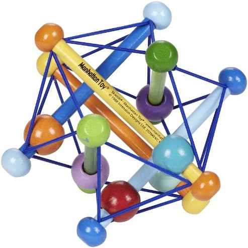 Manhattan Toy Skwish Color Burst Rattle and Teether Grasping Activity Toy by Unknown