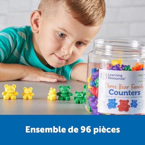 Learning Resources Three Bear Family Counters - Image 2