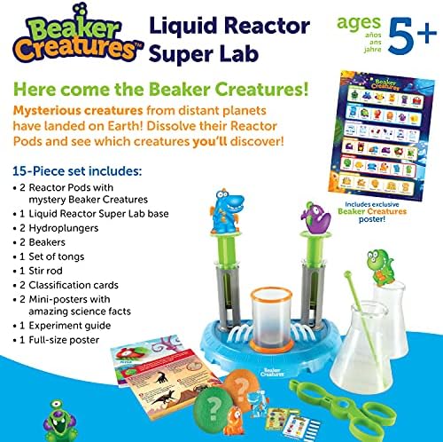 Learning Resources Beaker Creatures Liquid Reactor Super Lab - Image 6