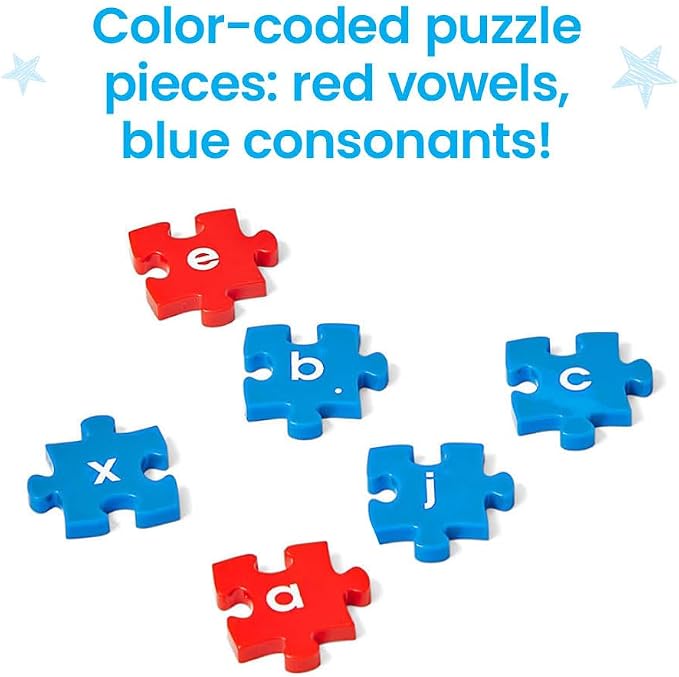 hand2mind Lowercase Alphabet Puzzle Pieces, Ages 3+ - Image 7
