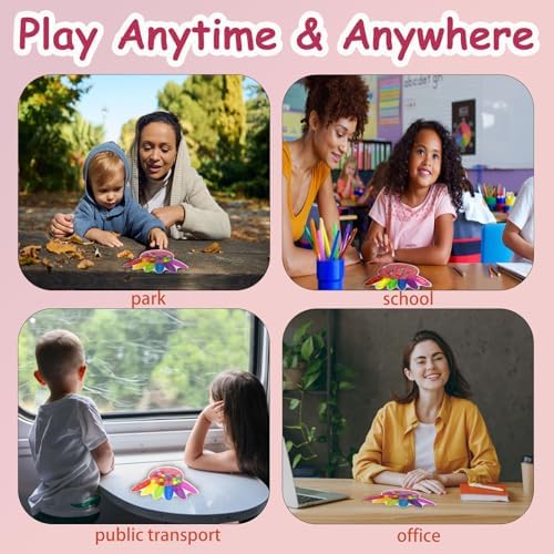 Color Sorting Toys for Toddlers, Fine Motor Skills Sensory Toys, Montessori Learning Toy for Preschool Learning Activitie, Sensory Activity Toy for Kids 3+ and Adults - Image 3