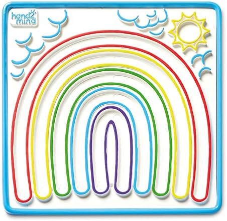 hand2mind Mindful Maze Boards, Tactile Sensory Toys for Toddlers, Calm Down Corner Supplies, Mindfulness for Kids, Occupational Therapy Toys, Quiet Fidgets for Classroom, Sensory Activity Board - Image 4