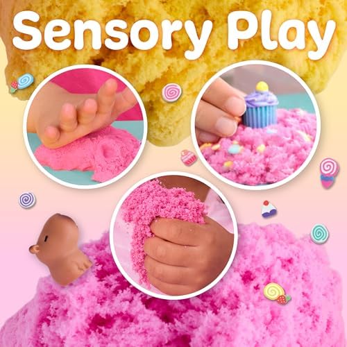 Creativity for Kids Sensory Minis Capybara Kit | Cloud Clay Sensory Toy for Toddlers | Squish, Scoop & Discover Surprise Pieces | Mess-Free, Screen-Free Travel Activity (Ages 3+) - Image 5