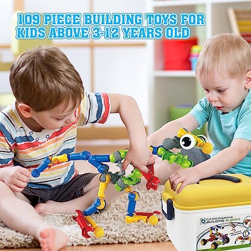 Huaker STEM Building Toys for 3 4 5 6 7 8 Year Old Boys Girls Birthday Gift - Image 6