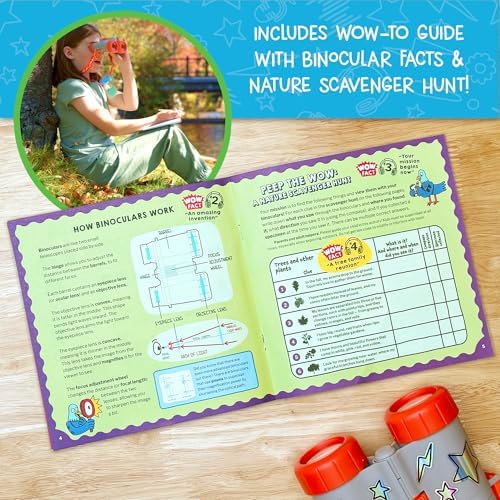 Wow in The World Kids’ Binoculars & Nature Explorer KIT | Look Far, Nature Scavenger Hunt, Specimen Box, Companion Audio Content, Bonus Reusable Science Tool, STEM Toy for Kids 4+ by Thames & Kosmos - Image 5