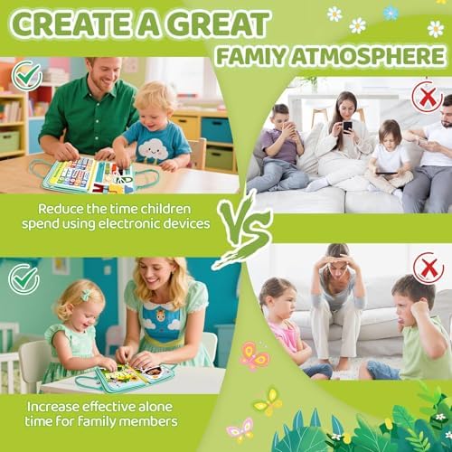 Aurasys Farm Busy Book Montessori Travel Toy for Toddlers - Image 6