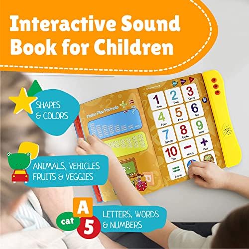 Preschool Learning Activities Book – Interactive ABC Sound Book, Toddler Learning Toy for Kids Ages 3+, Educational Alphabet Toy for Boys and Girls. - Image 4