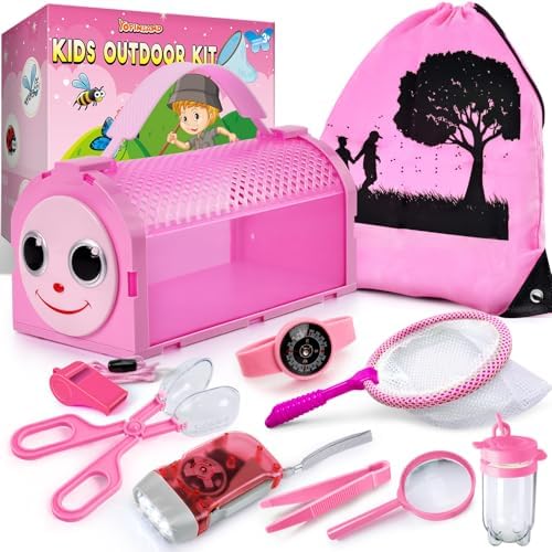 Bug Catcher Kit & Outdoor Explorer Kit for Kids, 10 Pcs Bug Catching Kit by YOPINSAND