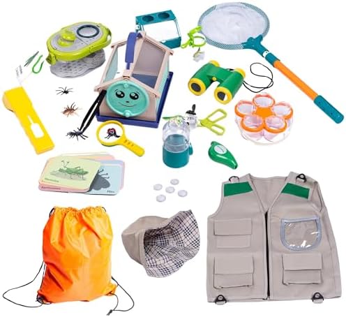 Bug Catcher for Kids – 63 PCS Bug Catching Kit, Kids Bug Catching Kit, Bug Catcher Kit, Insect Catcher for Kids, Insect Cage, Outdoor Toddler Toys for Backyard, Outdoor Toddler Toys by Unknown