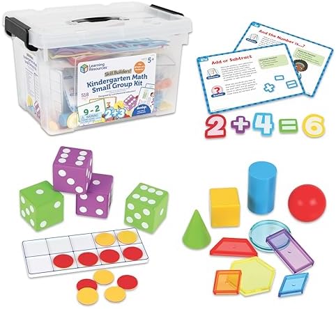Learning Resources Skill Builders Kindergarten Math Small Group Kit by LearningResources
