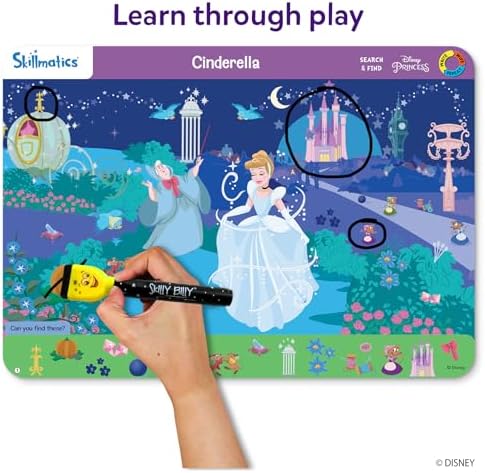 Skillmatics Search and Find Preschool Toy – Disney Princess, Gift for Kids - Image 4