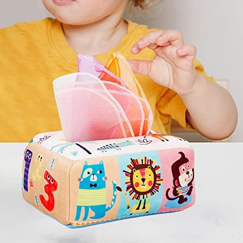 Sensory Toys for 6-12 Months, Tissue Box for, Toys for 6-12 Months, Sensory Scarves, Preschool Learning Toys, Style A - Image 7