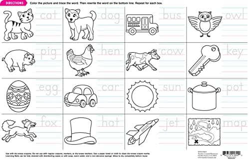 Teacher Created Resources Printing Practice Learning Mat (TCR21013) - Image 3