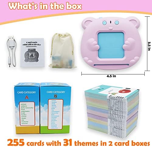 MAYAPHILOS 510 Words Alphabet Talking Flash Cards for 3-8 Years Kids - Image 6