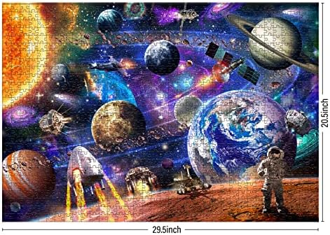 Antelope - 1000 Piece Space Mars Mission Jigsaw Puzzle for Adults, Solar System High Resolution, Matte Finish, Smooth Edging, No Dust - Image 3