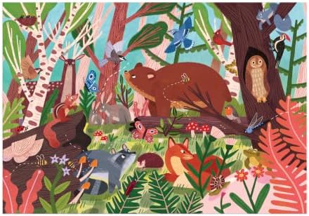 Mudpuppy - Woodland World 100 Piece Jigsaw Puzzle for Kids - Image 2