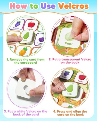Toddler Busy Book, Montessori Educational Toys for 3 4 5 Year Old Gifts - Image 6