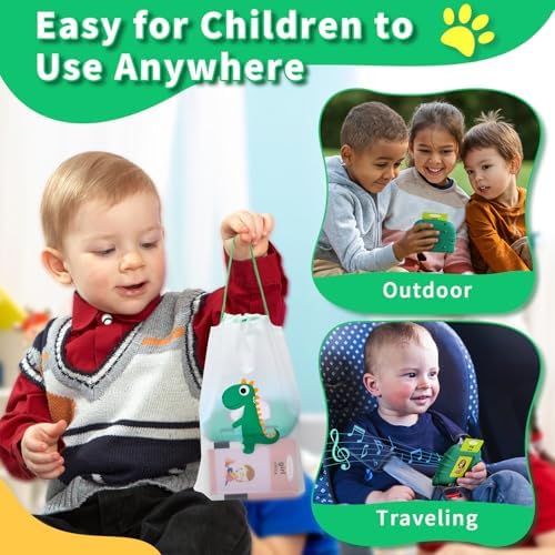 Aullsaty Toddler Toys Bilingual English and Spanish Talking Flash Cards for 1 2 3 4 5 6 Year Old Boys and Girls, Autism Sensory Toys for Autistic Children, Learning Educational Speech 250 Sight Words - Image 6