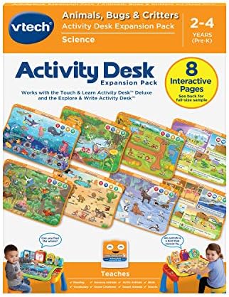 VTech Touch and Learn Activity Desk Deluxe Expansion Pack - Animals, Bugs and Critters by VTech
