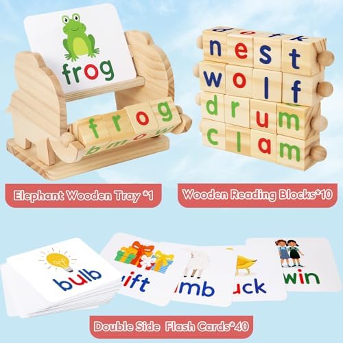 Montessori Educational Toy，Kid Learning Activity Gift for 3-6 Year(4 Block) - Image 2