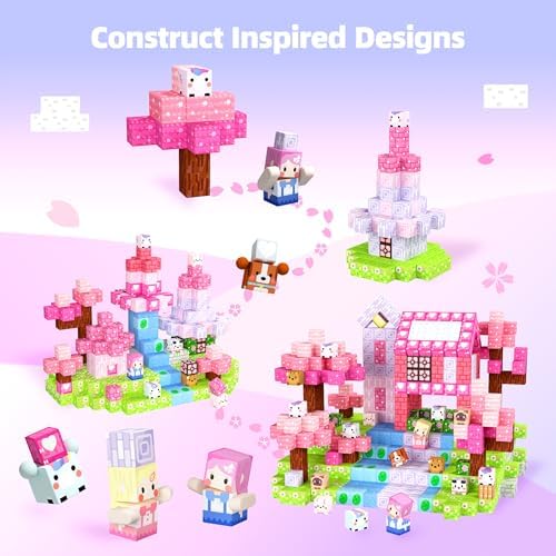 GobiDex 200PCS Magnetic Blocks Kid Building Toys for 3+ Years Old Girls - Image 4