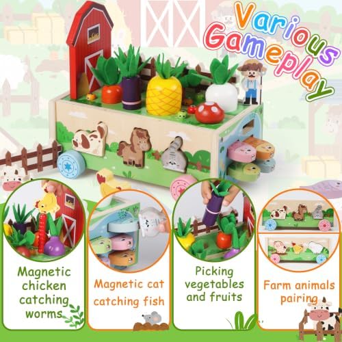 ALLABC Montessori Toys for 1-3 Year Old First Birthday Gifts for Girls Boys - Image 3