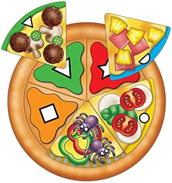 ORCHARD TOYS Moose Games, Pizza! Game. Match Colors and Shapes to Make a Perfect Pizza. for Ages 3-7 and 2-4 Players - Image 5