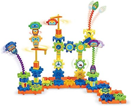 Learning Resources Gears Robot Factory - Building Toys for Kids Ages 4-8, Toddler STEM Toys and Toy Building Sets, Hands-On Educational Construction & Engineering Set for Toddlers - Image 2