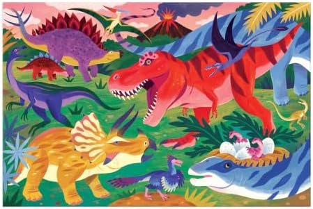 Mudpuppy - Mighty Dinosaurs 48 Piece Giant Floor Puzzle for Kids - Image 2