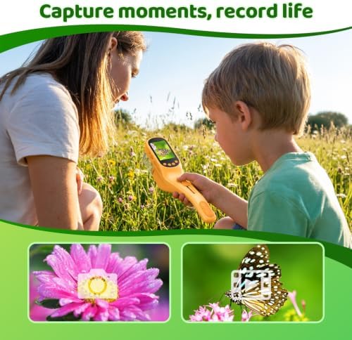 Handheld Microscope for Kids, Outdoor Explorer STEM Toy with Bonus Tools, 2.4" IPS Screen, Ergonomic Grip, Digital Camera, Photo/Video, Magnifier, Science Kit – Gift for Boys & Girls Age 3-12 - Image 5