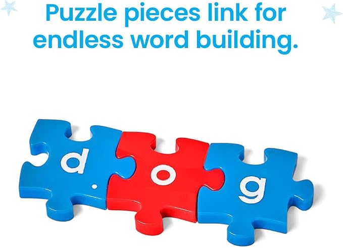 hand2mind Lowercase Alphabet Puzzle Pieces, Ages 3+ - Image 6