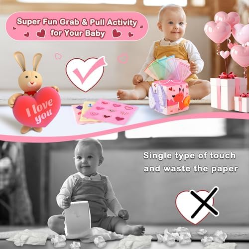 Tissue Box Toy for Baby 0+ Months Montessori Toys Birthday Party Favor for Boys Girls for Toddlers - Image 3