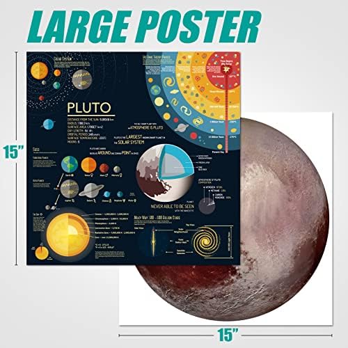 Antelope - 1000 Piece Jigsaw Puzzle for Adults, Pluto Space Puzzle, Planet Round Circle Puzzle, Solar System, High Resolution, Matte Finish, No Dust - Image 3