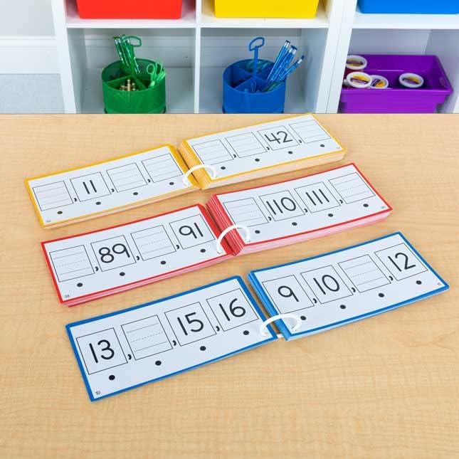 Really Good Stuff Tap and Write Missing Numbers - 123 Cards - Image 3