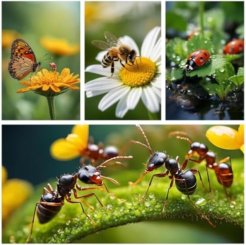 Leking Bug Catcher Kit for Kids 5 Pcs, Kids Outdoor Explorer Kit with Butterfly Net, Insect Observation Cage, Tweezers and Magnifying Glass, STEM Learning Bug Catching Set for Toddler Age 3-12 - Image 3