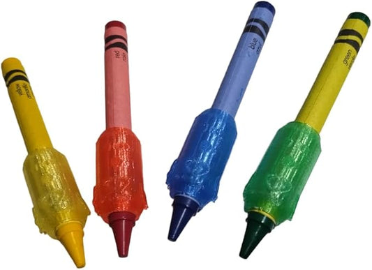 writing grips for crayons ("crayon rockets")