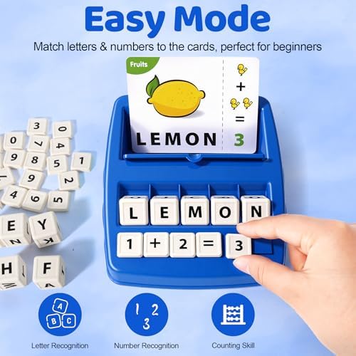 Montessori Matching Letter Game Toys for 3 4 5 Year Old Boy Girl Gifts Kids - Image 3