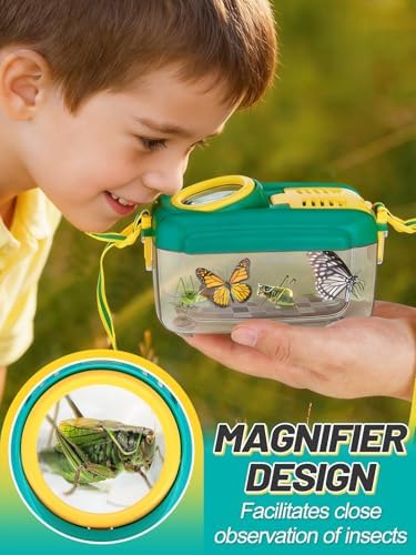 Biubee Bug Catcher for Kids, Bug Catching Kit Gifts with Butterfly Net Toys - Image 2