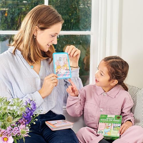 eeBoo: What's Going on Here - 50 Conversation Flashcards, Develops Empathy Through Friendly Illustrations of Social Situations, Develop Social and Emotional Intelligence, for Ages 3 and up - Image 5