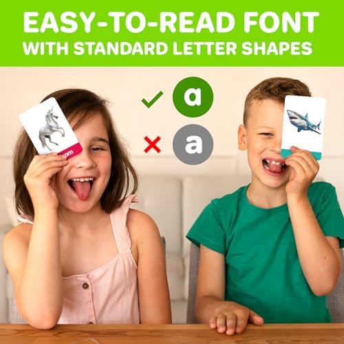 ABC Learning Flash Cards for Toddlers 1-3 - Flash Cards for Kids Ages 4-8 - Image 6