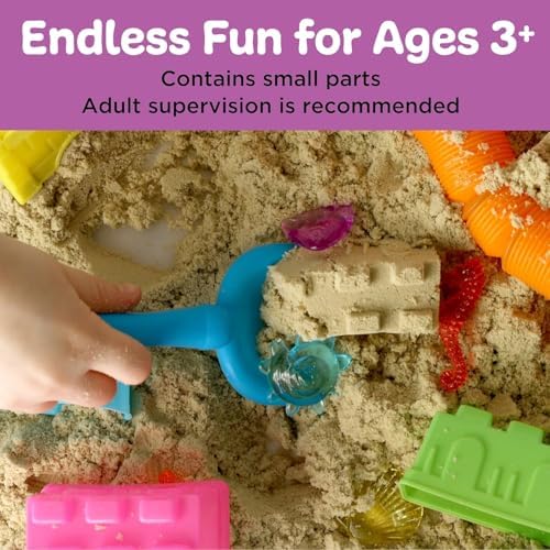 Creativity for Kids Sensory Bin: Beach - Toddler and Preschool Toys, Sensory Box with Toys for Toddlers, Kids Gifts for Toddler Boys and Girls (Ages 3+) - Image 4