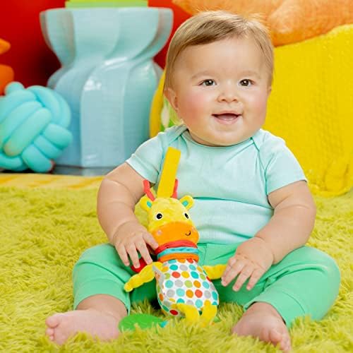 Bright Starts Pull, Play & Boogie Musical Activity Toy for Stroller - Giraffe - Unisex, Newborn + - Image 6