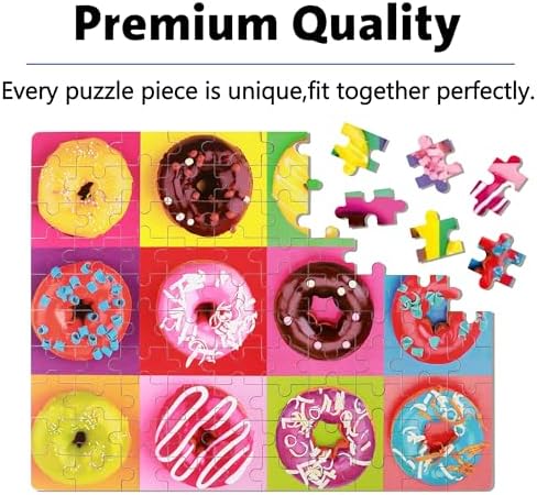 LELEMON Puzzles for Kids Ages 4-6,100 Piece Puzzles for Kids in Metal Box - Image 5