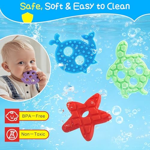 Montessori Sensory Stacking Sorting Toys for Toddlers 1-3 - Image 5