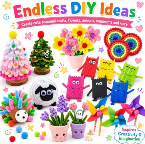 Arts and Crafts Supplies for Kids - Back to School Supplies with Glue Stick - Image 2